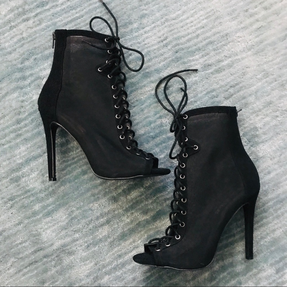 Black heels